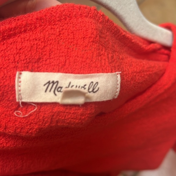 Madewell Red Top - Picture 2 of 4